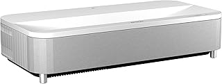 Epson EpiqVision Ultra LS800 Ultra Short Throw 3-Chip 3LCD Smart Streaming Laser Projector, 4,000 Lumens, 4K PRO-UHD, HDR, 150", Android TV, 2.1ch Yamaha Built-in Speakers - White