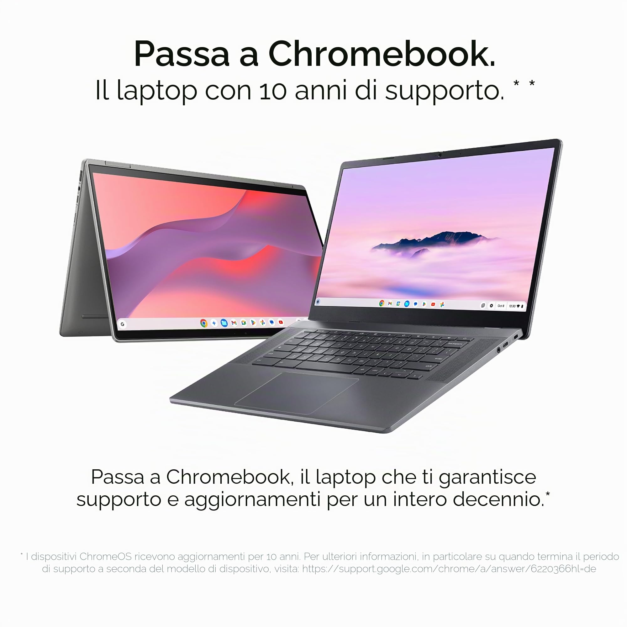 Lenovo Chromebook IdeaPad Duet 3 2 in 1 Tablet | Display touch WUXGA 10,95" | Mediatek Kompanio 838 | 4 GB RAM | SSD 128 GB | Grafica Mediatek | Chrome OS | QWERTZ | Grigio