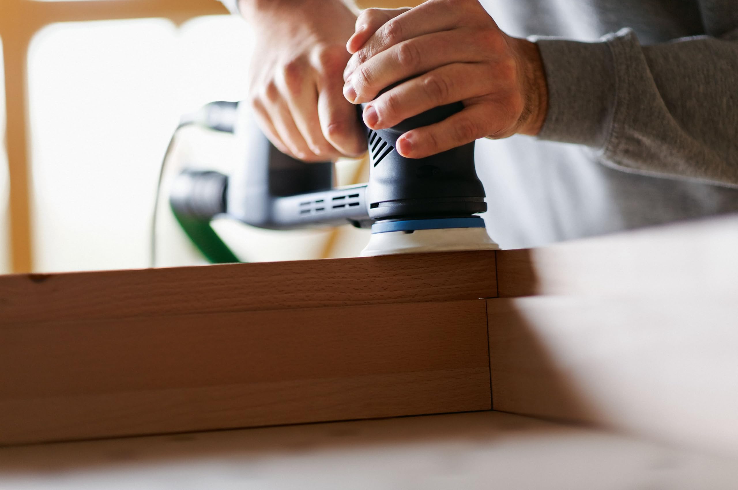 Festool Schleifteller ST-STF D90/7 FX FastFix - Rotex RO 90 DX | Schleifplatte mit hoher Kantenfestigkeit, 90 mm Durchmesser für Grob-, Zwischen- & Feinschliff, optimale Absaugung