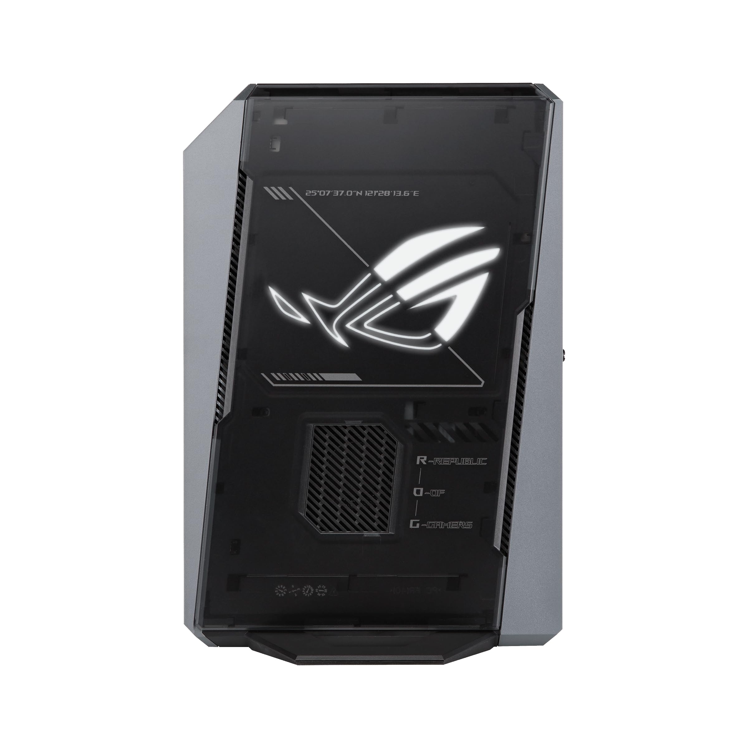 ASUS ROG GR70-N90043AN Mini Gaming PC (AMD Ryzen 9 8940HX CPU, Tarjeta gráfica NVIDIA GeForce RTX 5060, 1 x 16 GB DDR5, 1 TB PCIe G4 SSD, WiFi 7, Windows 11 Home)