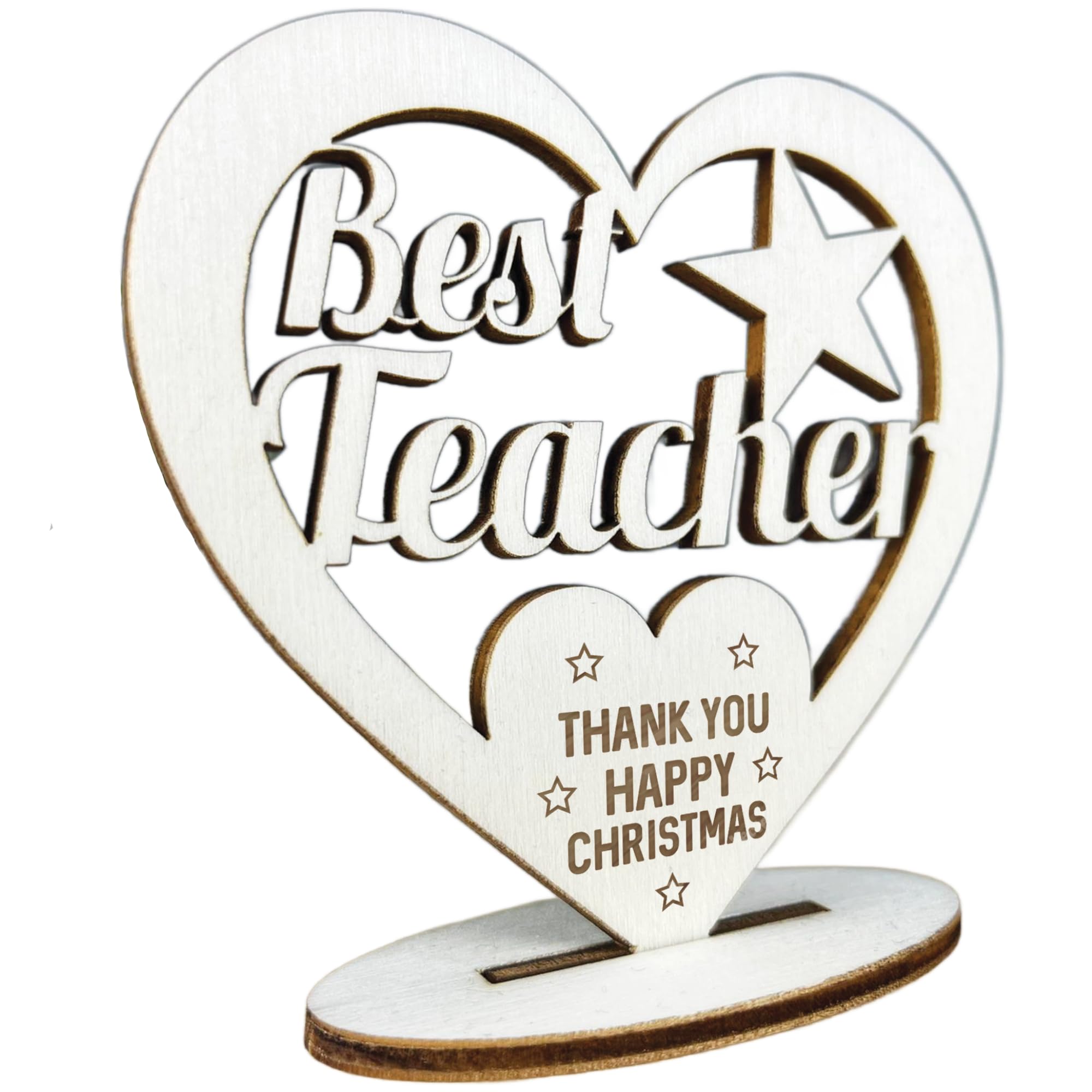 Red Ocean Teacher Women Men Thank You Teacher Happy Christmas Keepsake