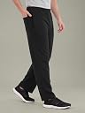 SaintX Men's Jogger Pants | 4-Way Stretchable Wrinkle-Free Athleisure Wear | Tapered Fit Casual Pull-Up Trousers | Gym, Travel Smart Plush & Luxurious Comfort (ST38_Black_40) gallery image