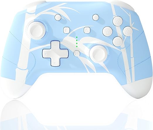 Amazon Co Jp Switch Oled コントローラー スイッチ コントローラー プロコン Hd振動 6軸ジャイロセンサー搭載 Turbo連射機能付き ワイヤレス Switch Oled Switch Lite対応 限定竹柄 プロコントローラー 日本語取扱説明書 Mytrix ゲーム