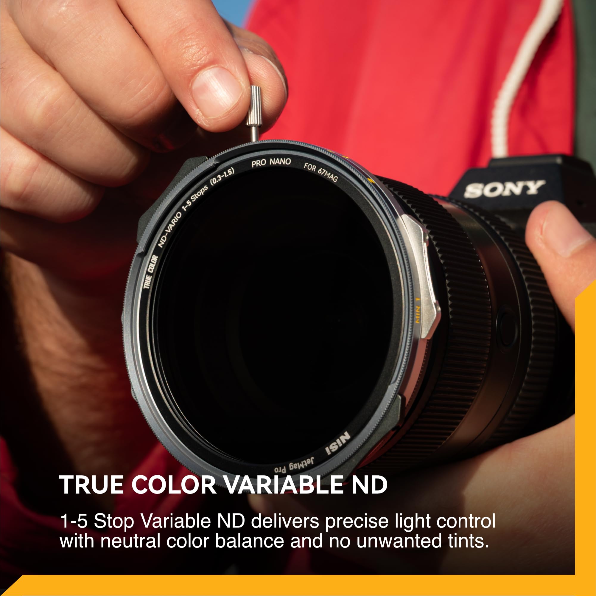 NiSi Kit de Filtro JetMag Pro 67MAG VND Magnético 1–9 Pasos True Color | Incluye ND0,3-ND1,5 ND Variable, FS ND16(1,2), Black Mist 1/8, Anillos Adaptadores 52mm, 55mm, 58mm, 62mm, 67mm