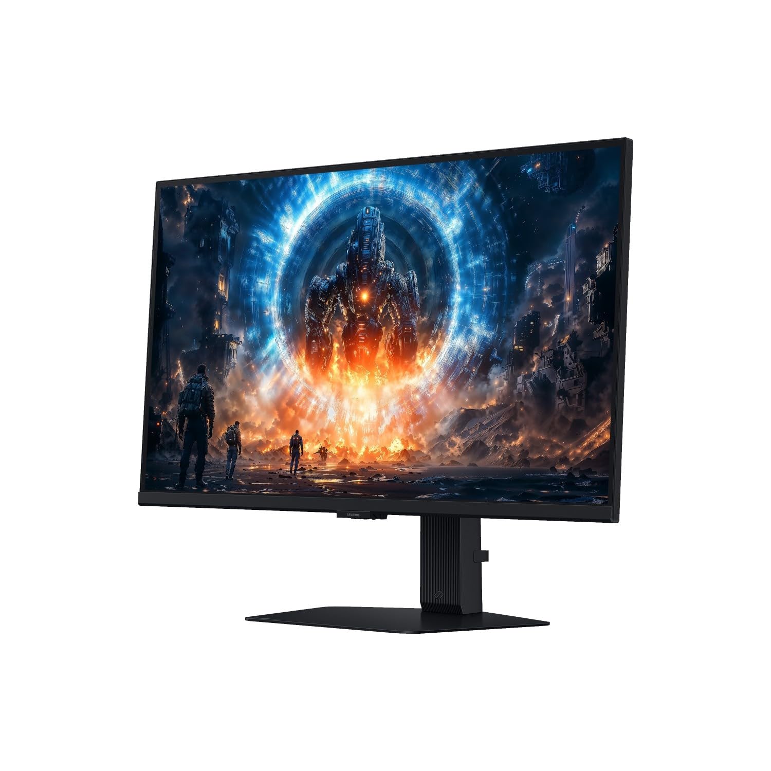Samsung Écran Odyssey G6 - G60F 27'', 350Hz, Dalle IPS, QHD (2560 x 1440), 1ms (GTG), 1000:1, Inclinable, Orientable, Pivotable, Ajustable en hauteur, HDMI (2.1), Display Port (1.4), G-SYNC Compatible