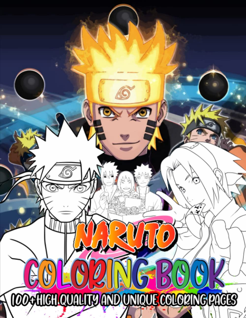 Buy Náruto Coloring Book Vol 3: 100+ Coloring Pages Filled With ...