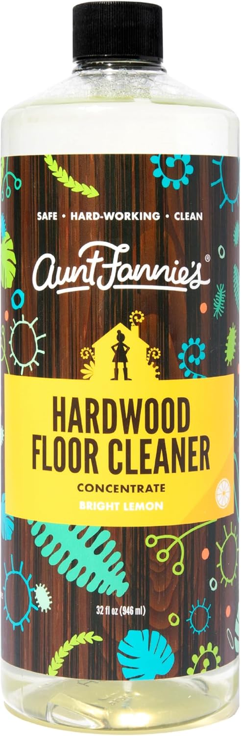 One pack of Aunt Fannie’s lemon-scented 32oz floor cleaner Low Tox One pack of Aunt Fannie’s lemon-scented 32oz floor cleaner Low Tox