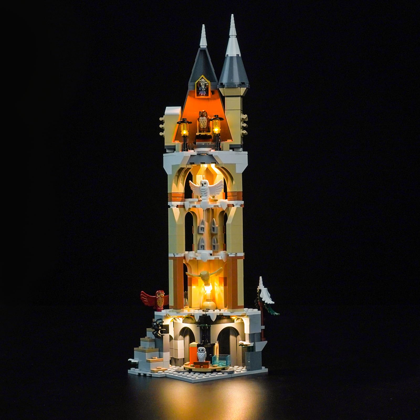 Light Kit for Lego Hogwarts Castle Owlery 76430, Lighting Set for Lego 76430 Hogwarts Castle Owlery, Not Include Models