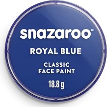 Snazaroo Classic Face and Body Paint, 18.8g Pot, Royal Blue