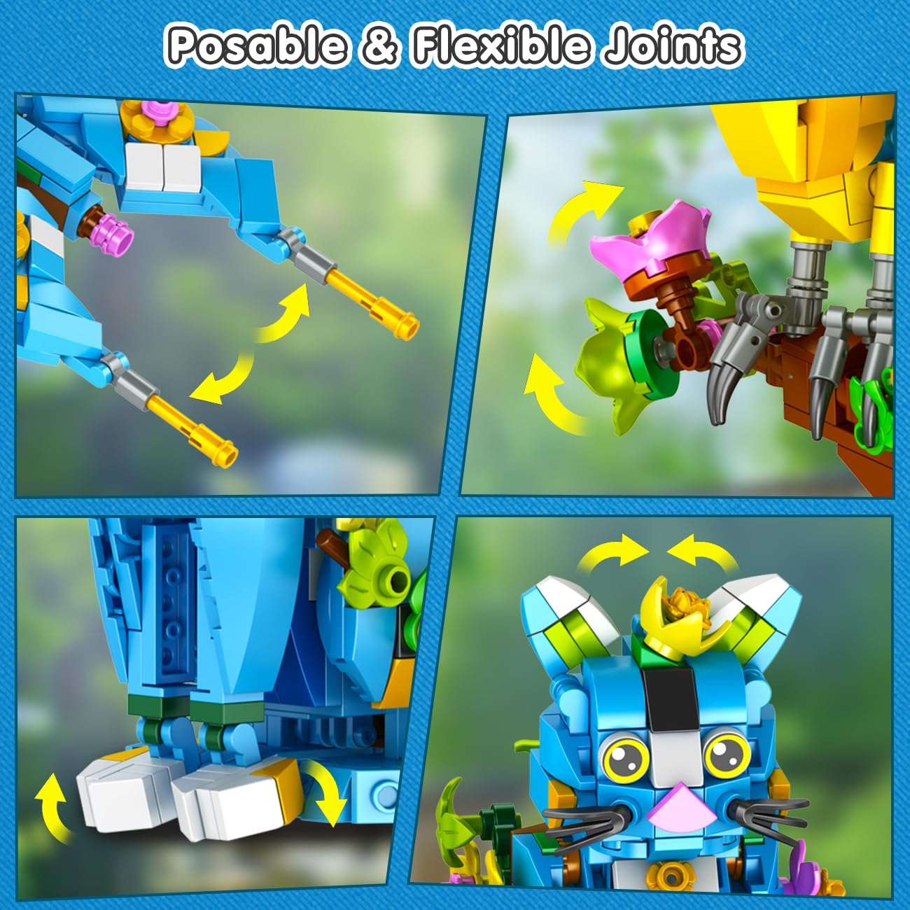 Qlt Flowers Blocs De Construction Pour Fleurs Et Perroquets Compatible Qlt Flowers Blocs De Construction Pour Fleurs Et Perroquets Compatible