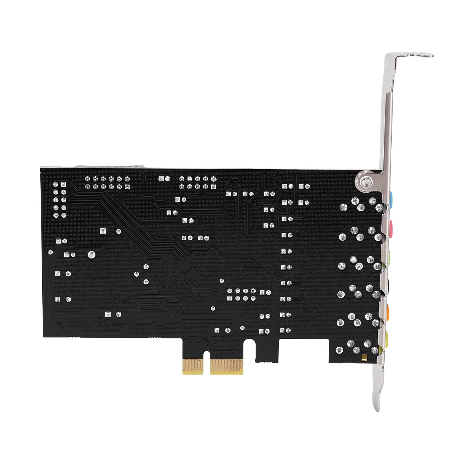 Scheda Audio PCIe 7.1CH per PC da Gioco | Surround Stereo HD con Chip CM6212, Supporto Wins 7 8 8.1 10 11, Ingresso Uscita S PDIF 192 KHz 24 Bit