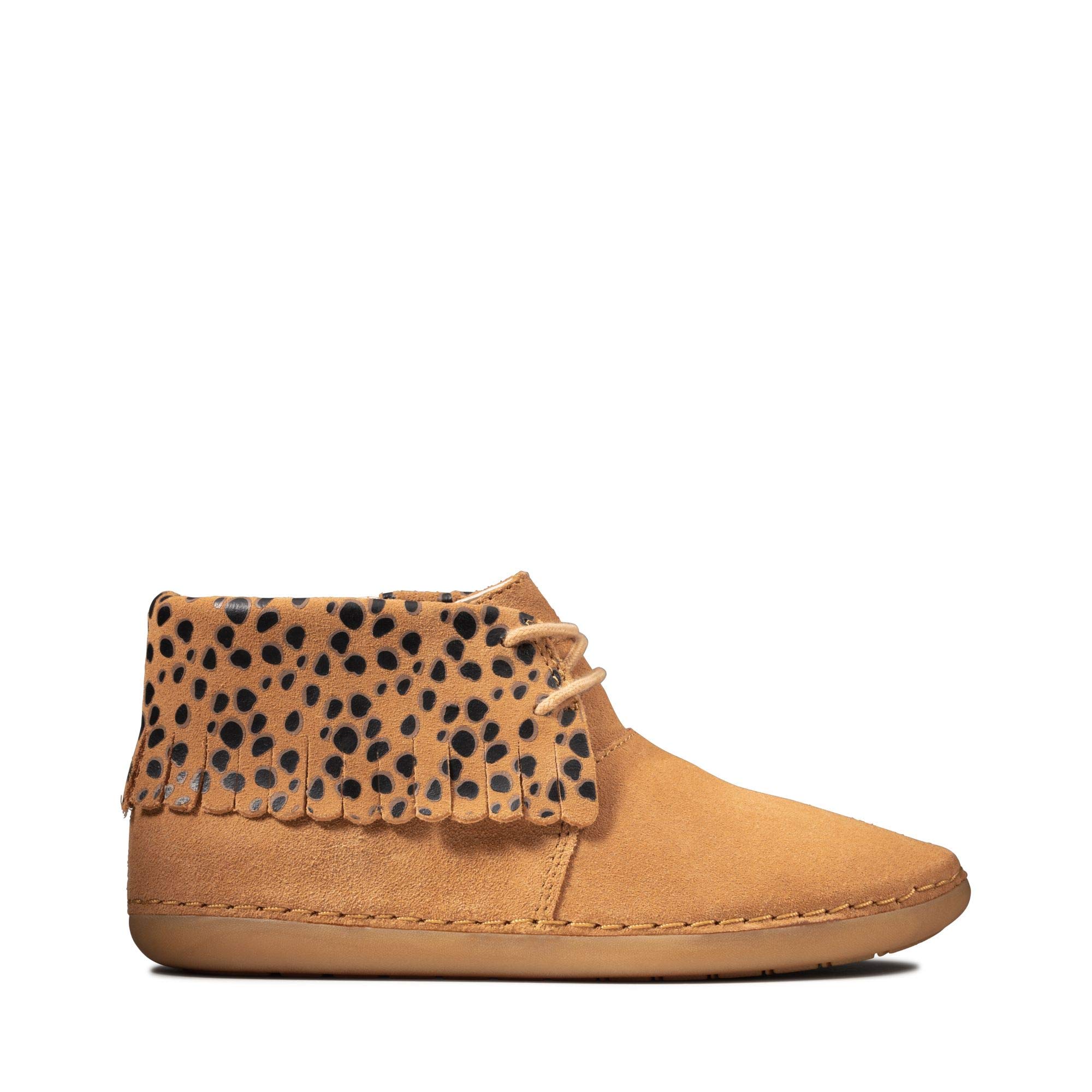 Clarks Skylark Form K, Girls’ Ankle Boots, Multicolour (Animal Print Animal Print), 11 Child UK (29 EU)