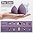 Makeup Sponge Set BS-MALL Blender Sponges 7 Pcs for Liquid, Cream, and Powder, Multi-colored with 1 Mini Makeup Sponge Pink (B-Purple)