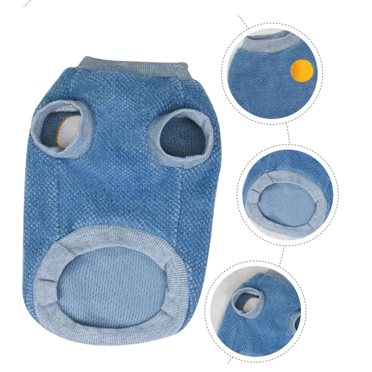 BESPORTBLE 5pezzi Costume per Comodo e Giubbotto Imbottito per Abbigliamento per Animali Domestici per e Speciali Media