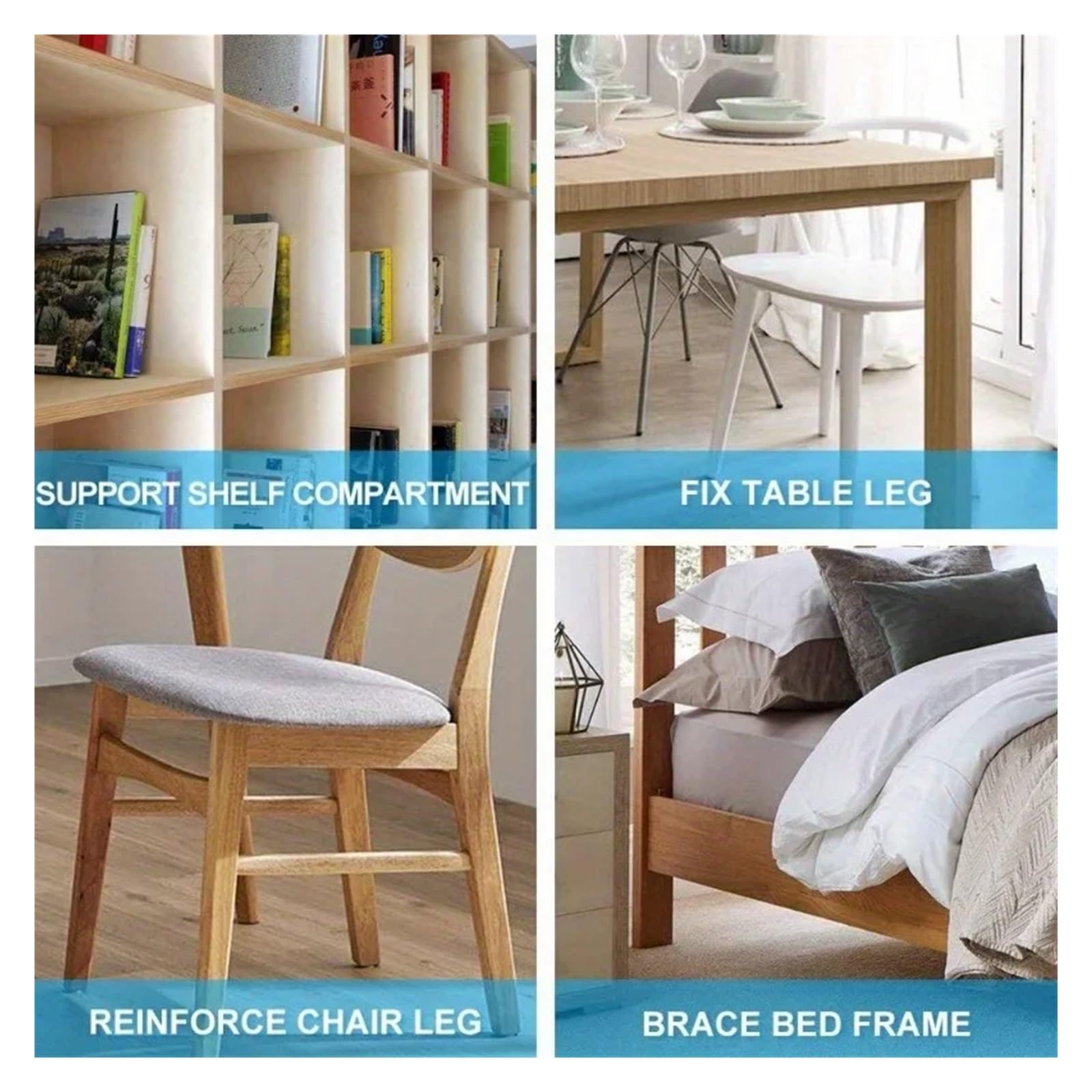 Escuadras En L 40 soportes de esquina pequeños de acero inoxidable for estantes, muebles de madera, sillas y cajones, con 80 tornillos.(Silvery)
