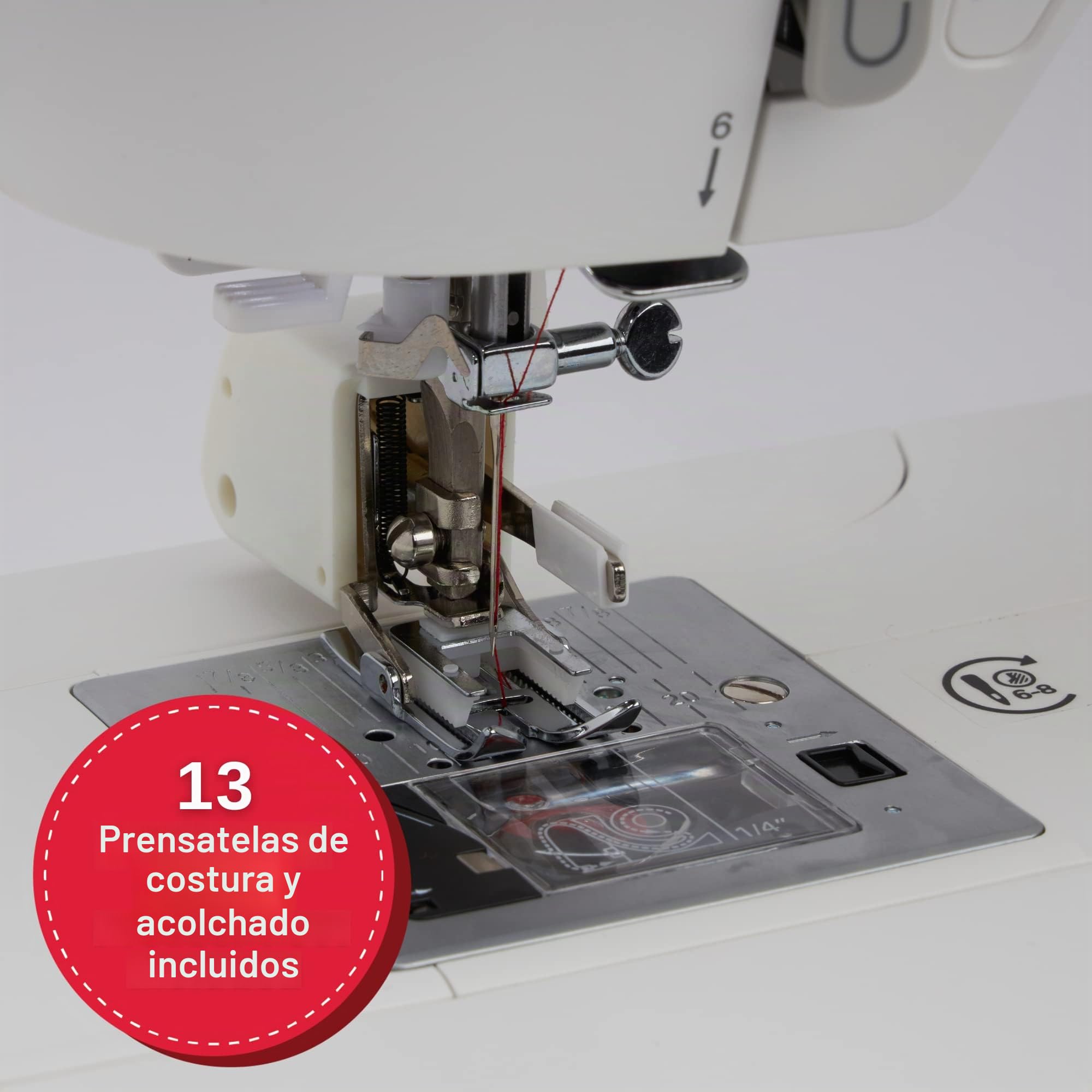 Singer Quantum Stylist 9960 Maquina De Coser Electronica – Enhebrador de Aguja Automático Incorporado, 100 Programas de Puntadas, 2 Luces Led, Maquina De Coser Profesional