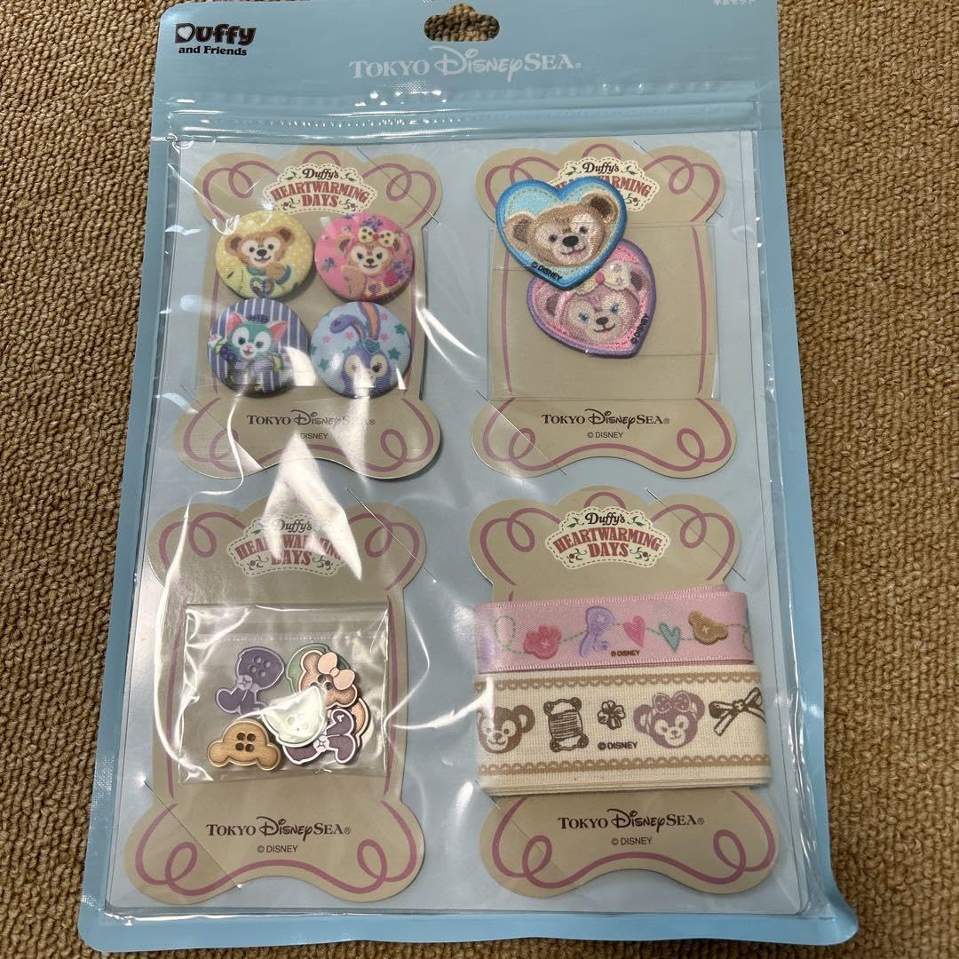 ディズニーリゾートダッフィー カットクロス・手芸セット・メジャー