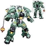 HIGH GODO Transforming Mech Robot Building Blocks Set,Destroy Warrior City Action Mech Model Building Kit, 542 Pieces Cool Robots Toys Gift for Adults and Teens 14+