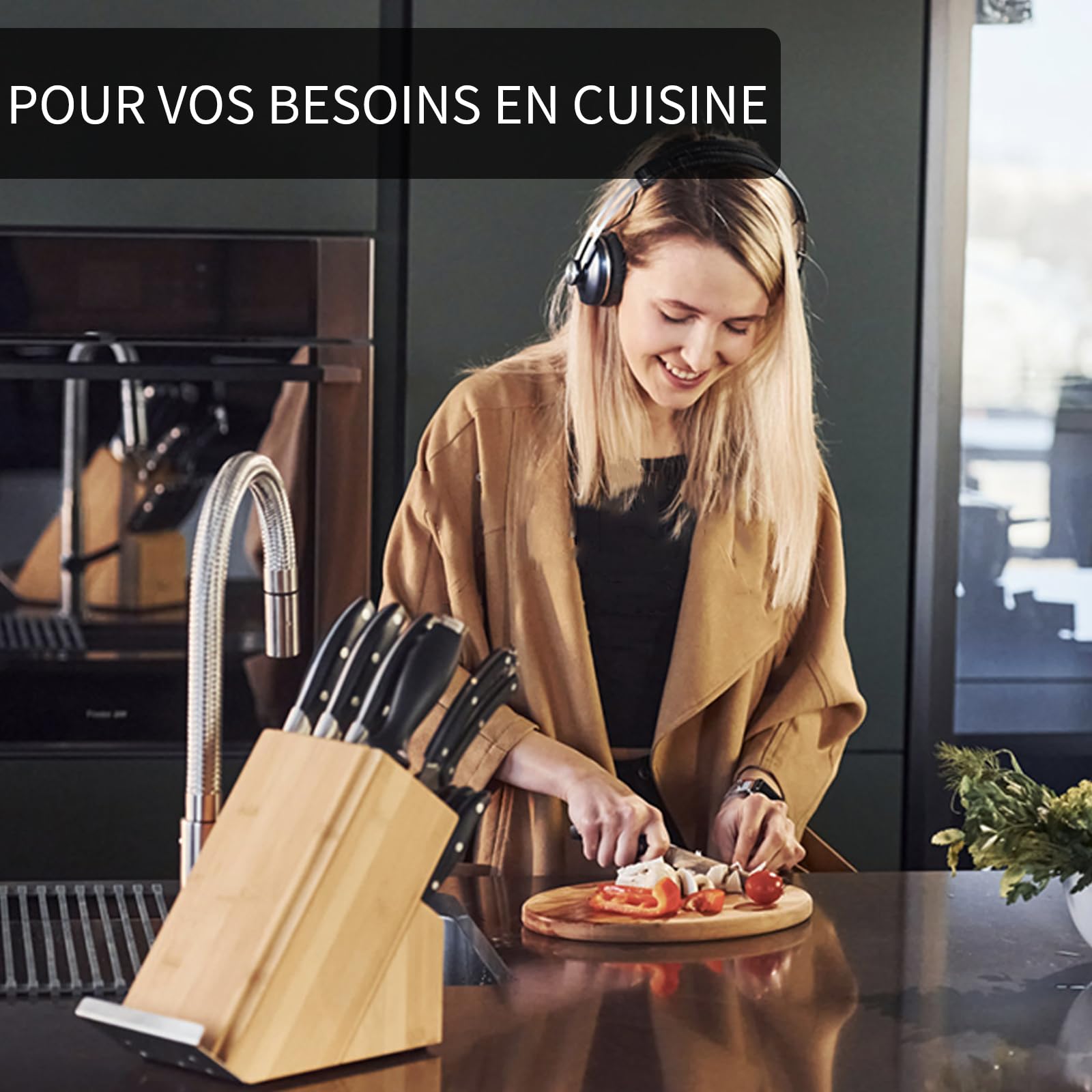 FlyWave Ciseaux de Cuisine Professionnels Multifonctions, Ciseaux à Volaille, Sécateur à Volaille, Ciseaux Poisson, Inox, Tout pour la Cuisine