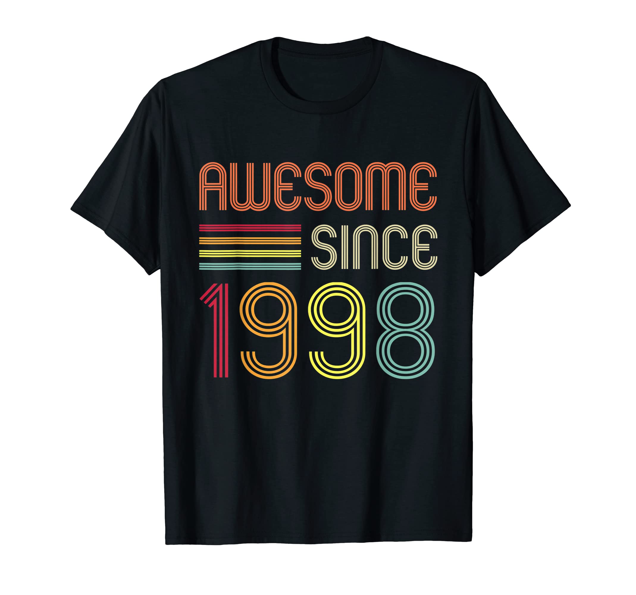 Awesome Since 1998 26th Birthday Retro T-ShirtOEKO-TEX STANDARD 100