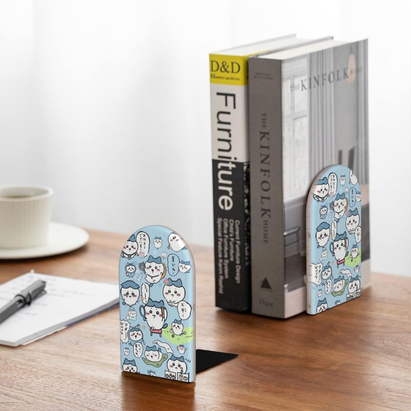 Amazon.co.jp: 本立て ブックスタンドちいかわ ハチワレ 木製 倒れない