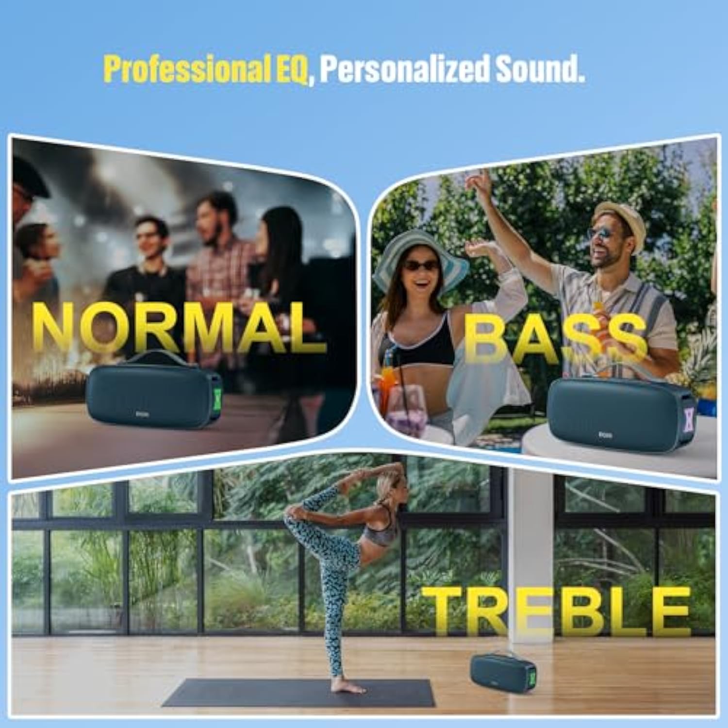 Amazon.co.jp: DOSS Extreme Boom Pro D300 Bluetooth Speaker