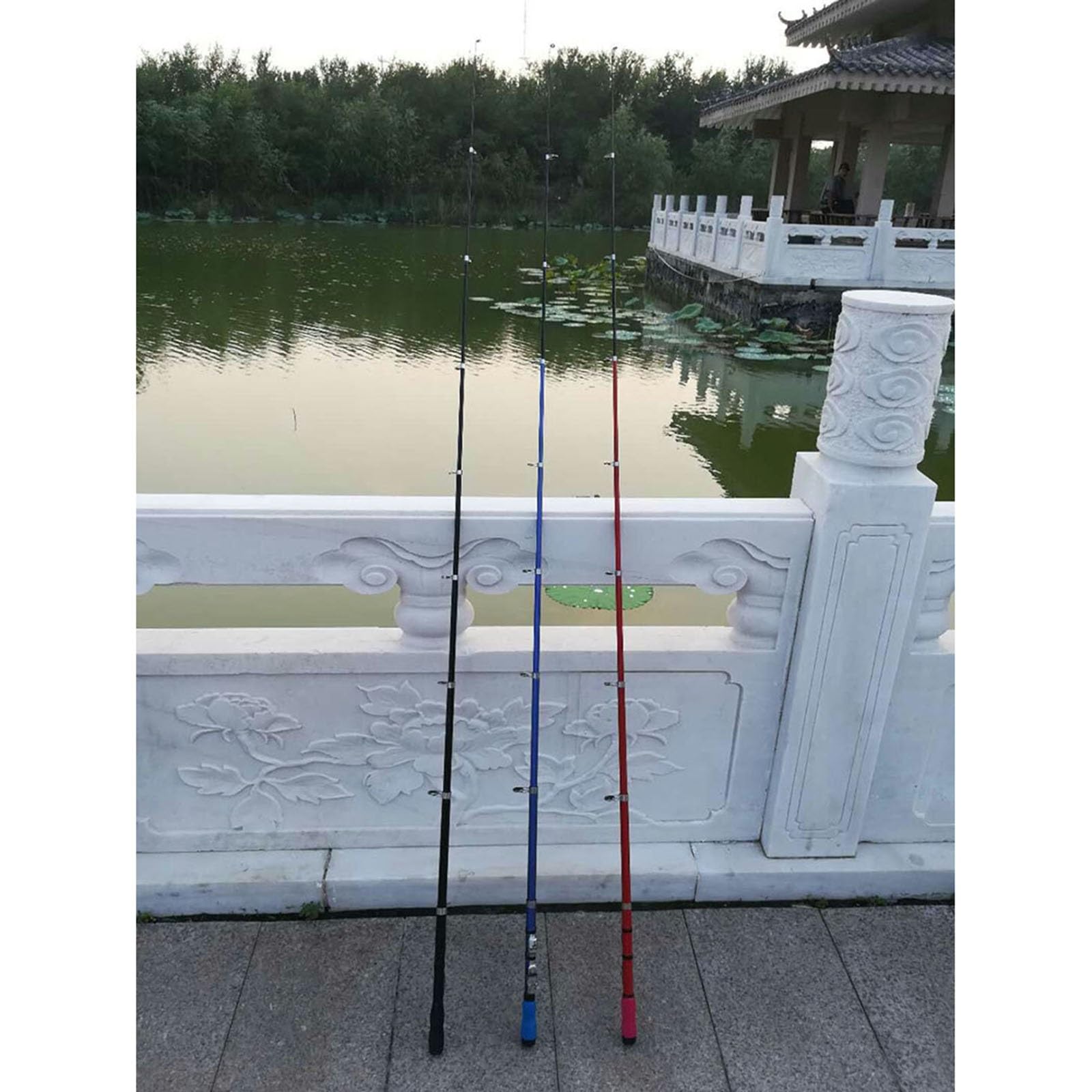 Wędka Chowany wędka Bass twarda przynęta Casting Mini przenośny wędka spinningowa z kołowrotkiem narzędzia wędkarskie 1.0m ~ 2.1m Przenośna wędka podróżna (Color : Black Rod, Size : 2.1m)