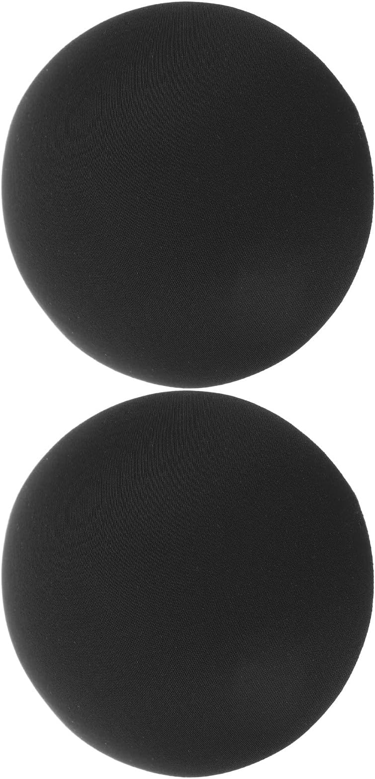Veemoon 1 Pair Men’s Black Butt Pads Hip Enhancer Inserts, Reusable Polyester Cotton Fake Hip Pads for Crossdressers, Invisible Padding Suitable for Daily Wear and Performance