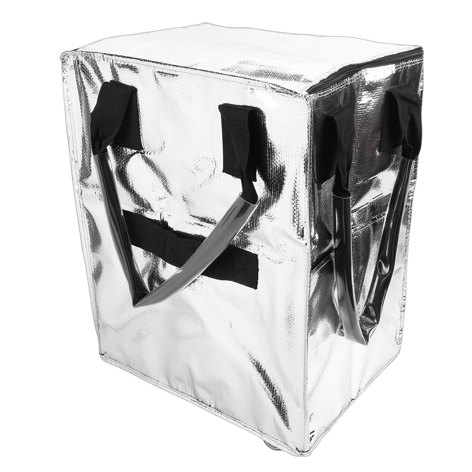 Panier à provisions en tissu pliable avec roulettes pour éviter de porter le linge