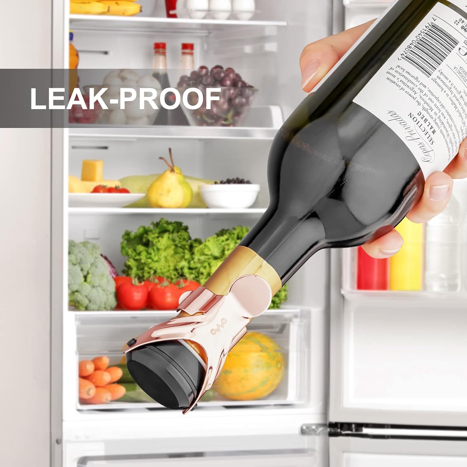 9018 シャンパン ストッパー (ローズゴールド)