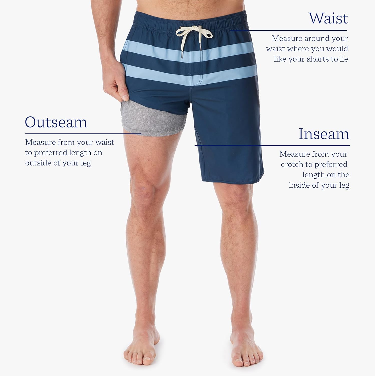 Fair Harbor The Anchor –– Men’s Swimsuits with BreezeKnit™ Liner, 8-inch Inseam –– Anti- Chafe, Performance Swim Trunks - Image 5