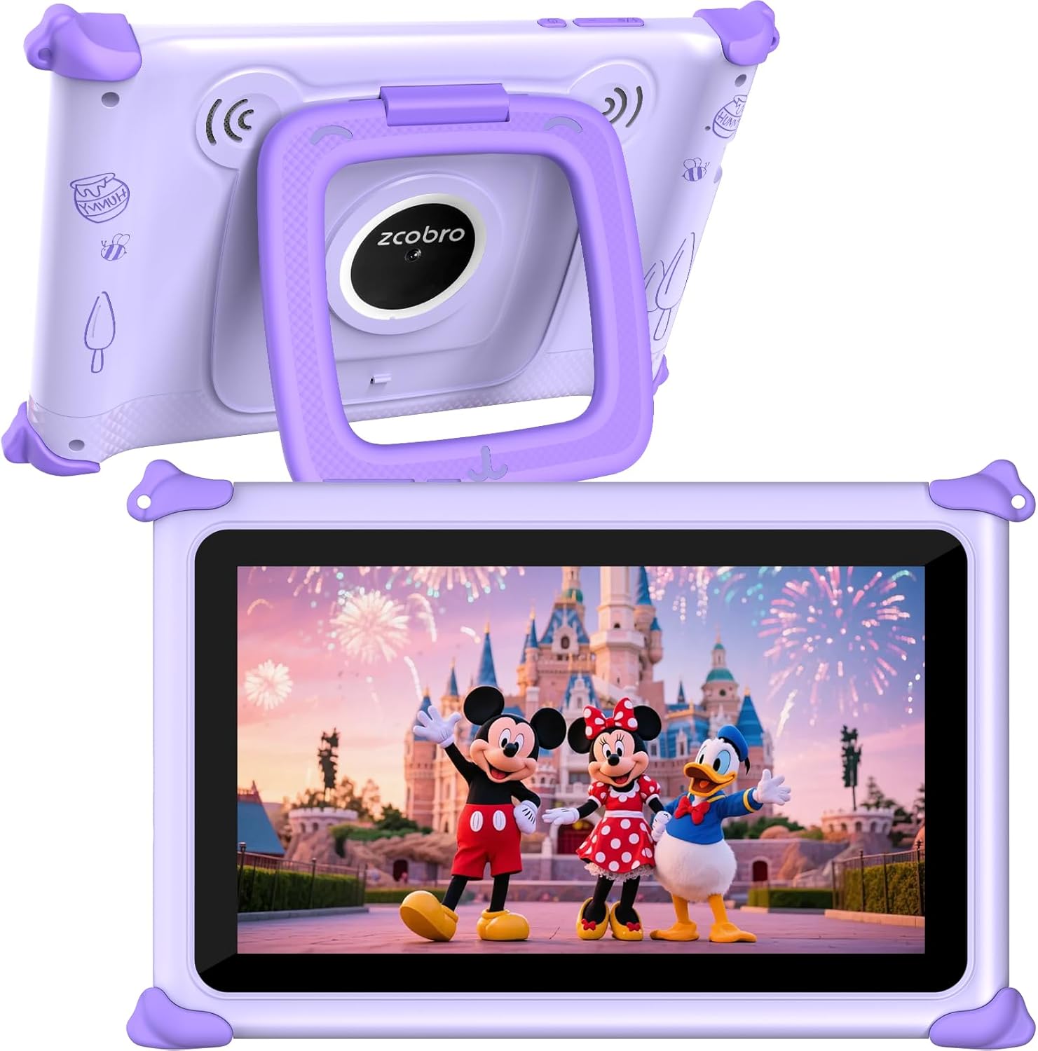 Kids Tablet 7 inch Tablet for Kids 3-12 32GB Toddler Children's Tablets with WiFi, YouTube, Baby Tab