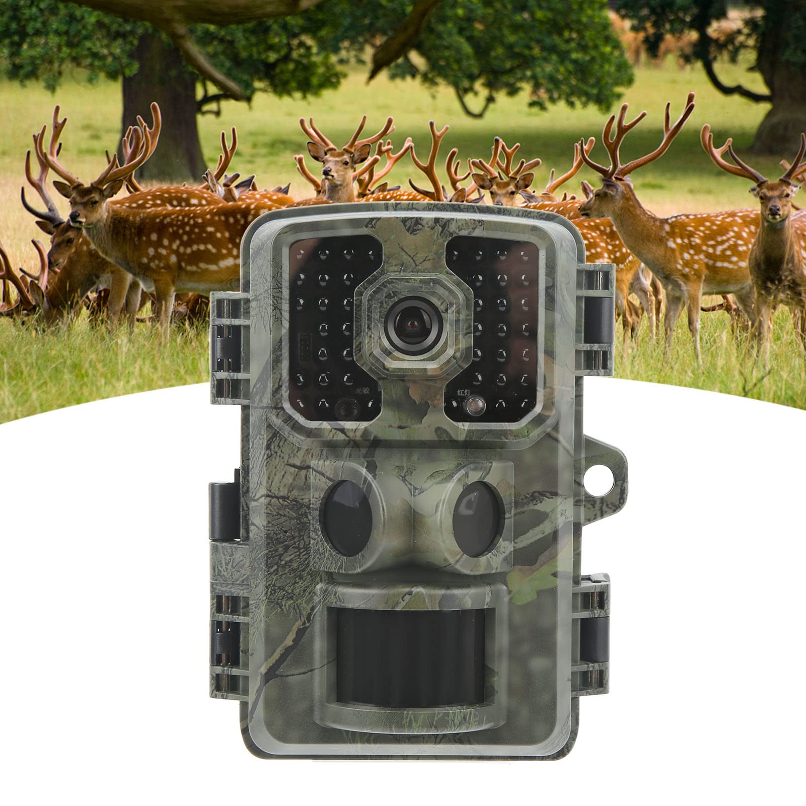 aqxreight Outdoor Wildlife Trail Camera z Wykrywaniem HD i Systemem Nadzoru Podczerwieni PIR DL003