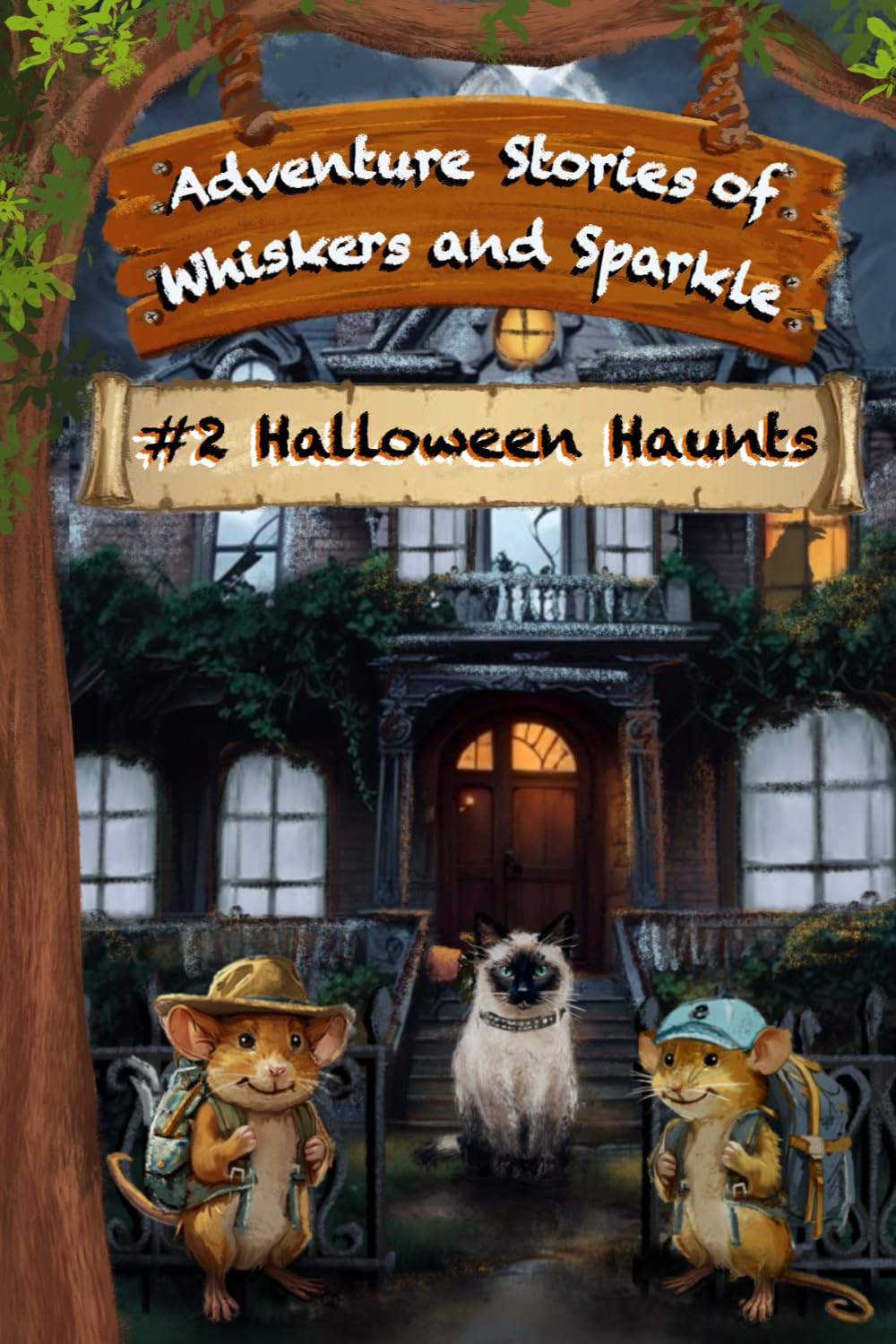 Halloween Haunts: Adventure Stories of Whiskers and Sparkle