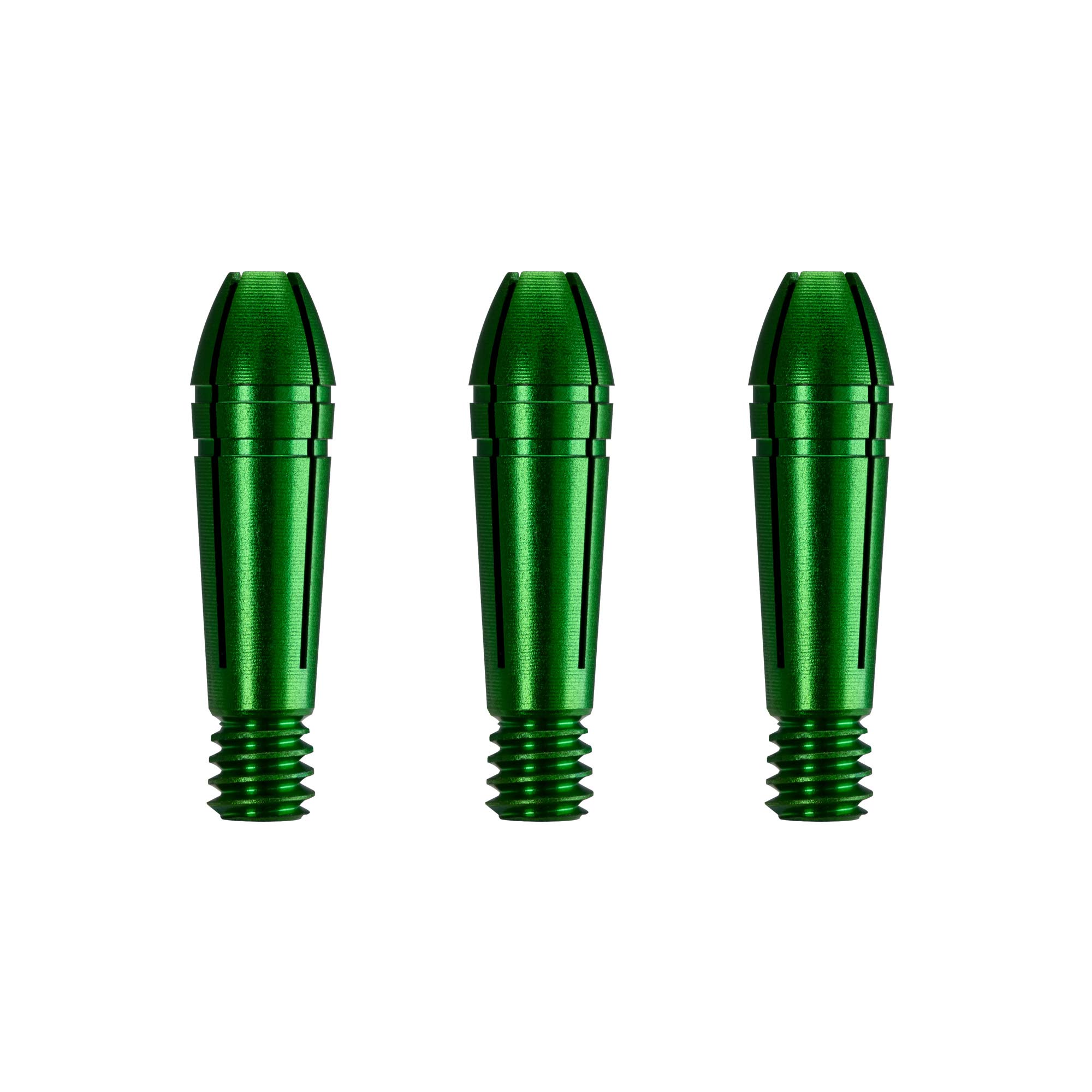 Mission Titan Fox Darts Stems Shafts Titanium Aluminium Tops (Green, 3 Spare Tops Only)