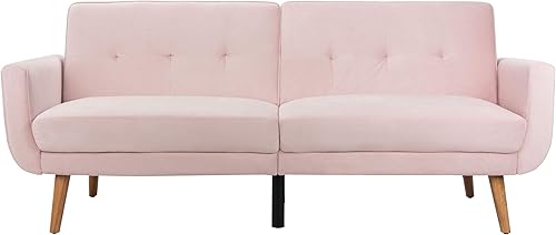 Miniatura 20 de Safavieh Home Bushwick - Sofá cama convertible plegable gris y marrón de 82.7 pulgadas Rubor / Natural,gris/marrón,azul marino / marrón