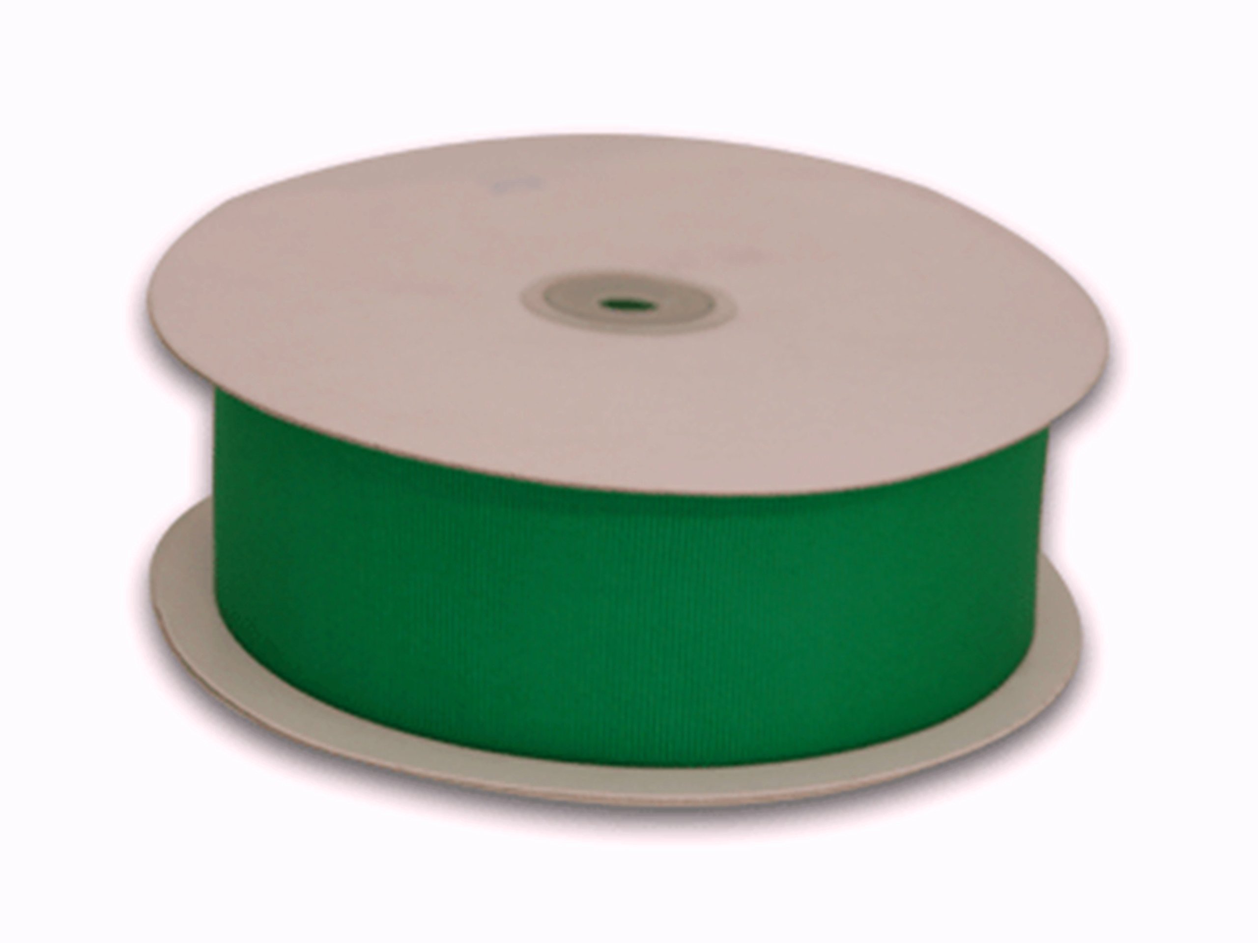 Gcs Green Grosgrain Ribbon 20Mm X 10 Meters Double Sided (Green) Perfect For Crafts, Gift Wrapping, Sewing, Home Decorations, Party, Wedding, Bows Making, Christmas, Car, Floral Much More