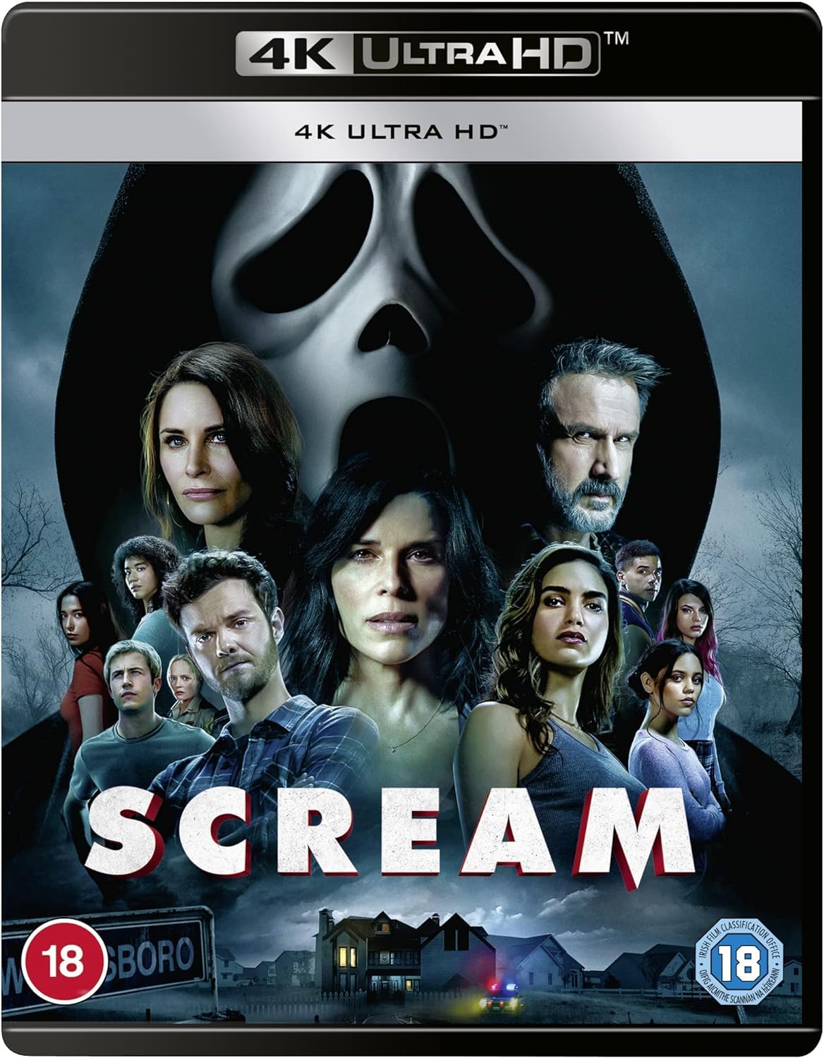 Scream (2022) (4K UHD) (1-Disc) (Uncut | Premium Slipcase Packaging | Region Free 4K Ultra HD | UK Import)