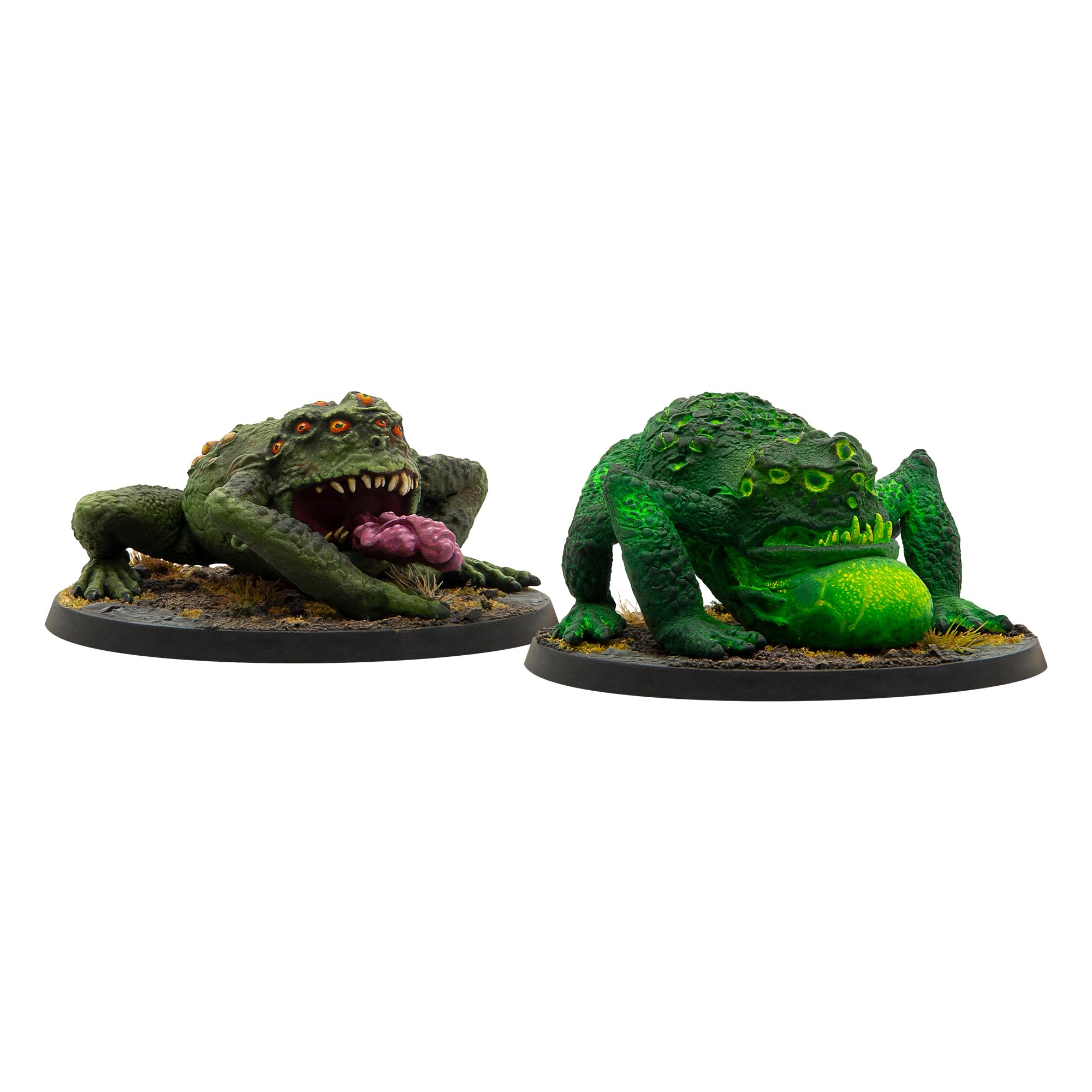 Modiphius Entertainment: Fallout: Miniatures - Creatures - Radtoads - 2 Resin Figures, Unpainted & Unassembled, RPG, Wilds...