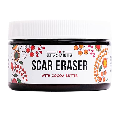 Better Shea Butter - Mantequilla corporal para eliminar o reducir la apariencia de cicatrices estrías marcas de quemadura cicatrices de acné Better Shea Butter - Mantequilla corporal para eliminar o reducir la apariencia de cicatrices estrías marcas de quemadura cicatrices de acné