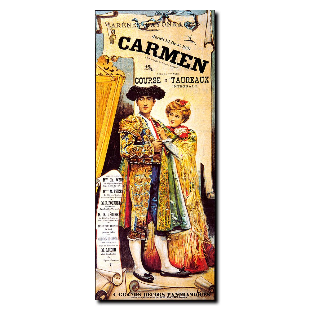 Carmen, 10x24-Inch Canvas Wall Art