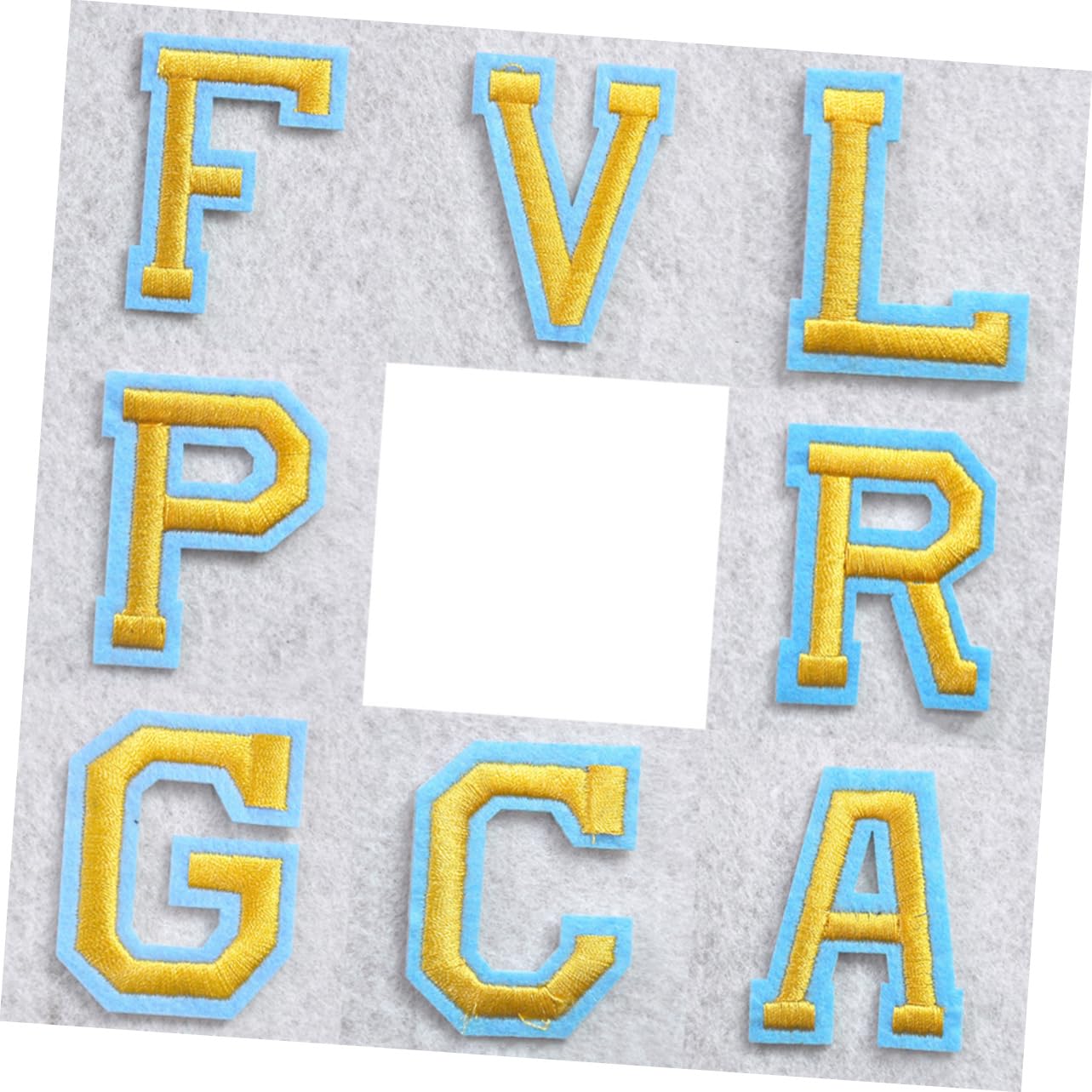 Housoutil Parches De Letras Termoadhesivos Para Decorar Y Reparar Ropa Chaquetas Gorras Y Bolsos Apliques Bordados Para Diy Y Creativo 52 Piezas X 4