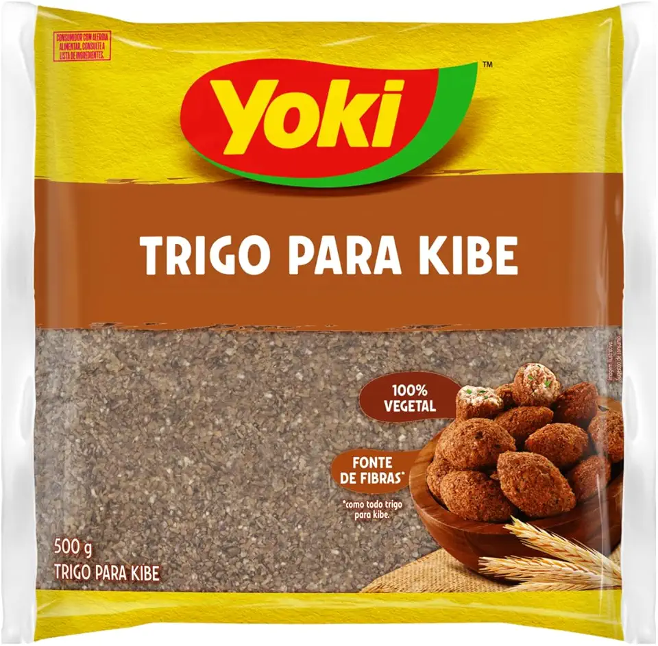 Trigo para Quibe Yoki 500g: textura perfeita em cada preparo
