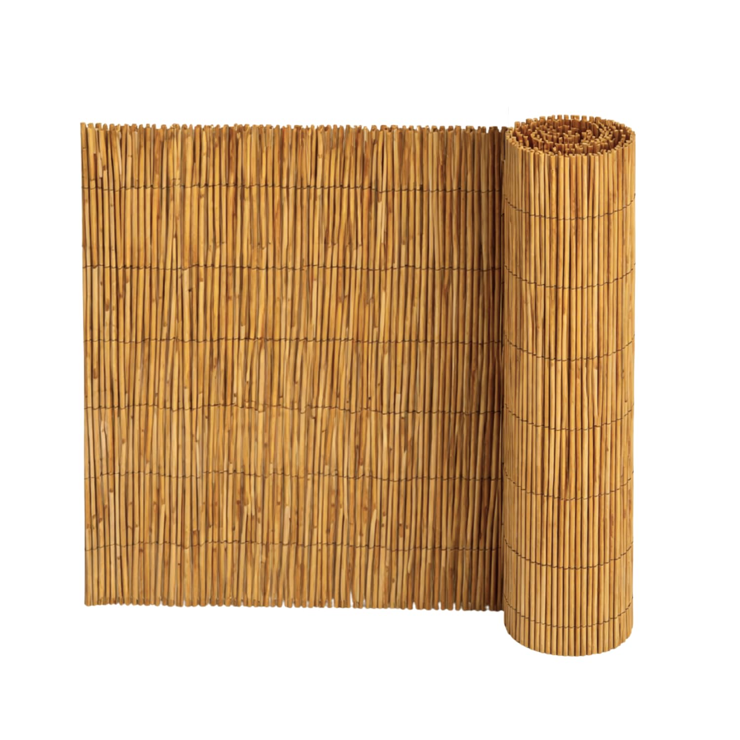 Virsus Arella in canna di Bambù, Recinzione Ombreggiante in bamboo naturale, Stuoia Frangivento e Frangivista per Decorazioni e Coperture, per Giardino, Balcone, Gazebo -3776F (200x300 cm)