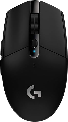 logitech G305 LIGHTSPEED Wireless Gaming Mouse Black Renewed
