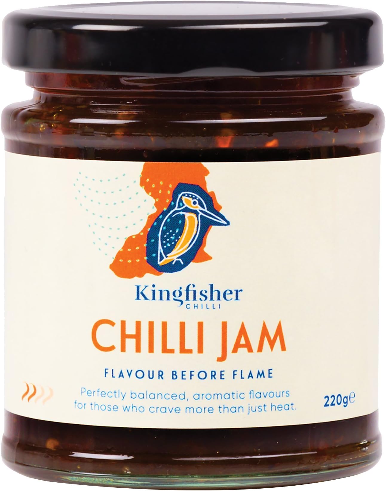 Kingfisher Chilli - Homemade Chilli Jam (New Label)