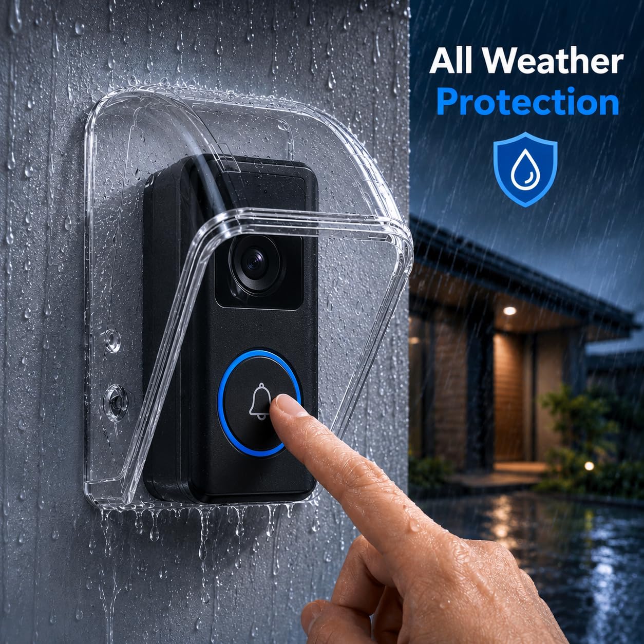 Protect Your Doorbell from the Rain! -3 Protect Your Doorbell from the Rain! -3