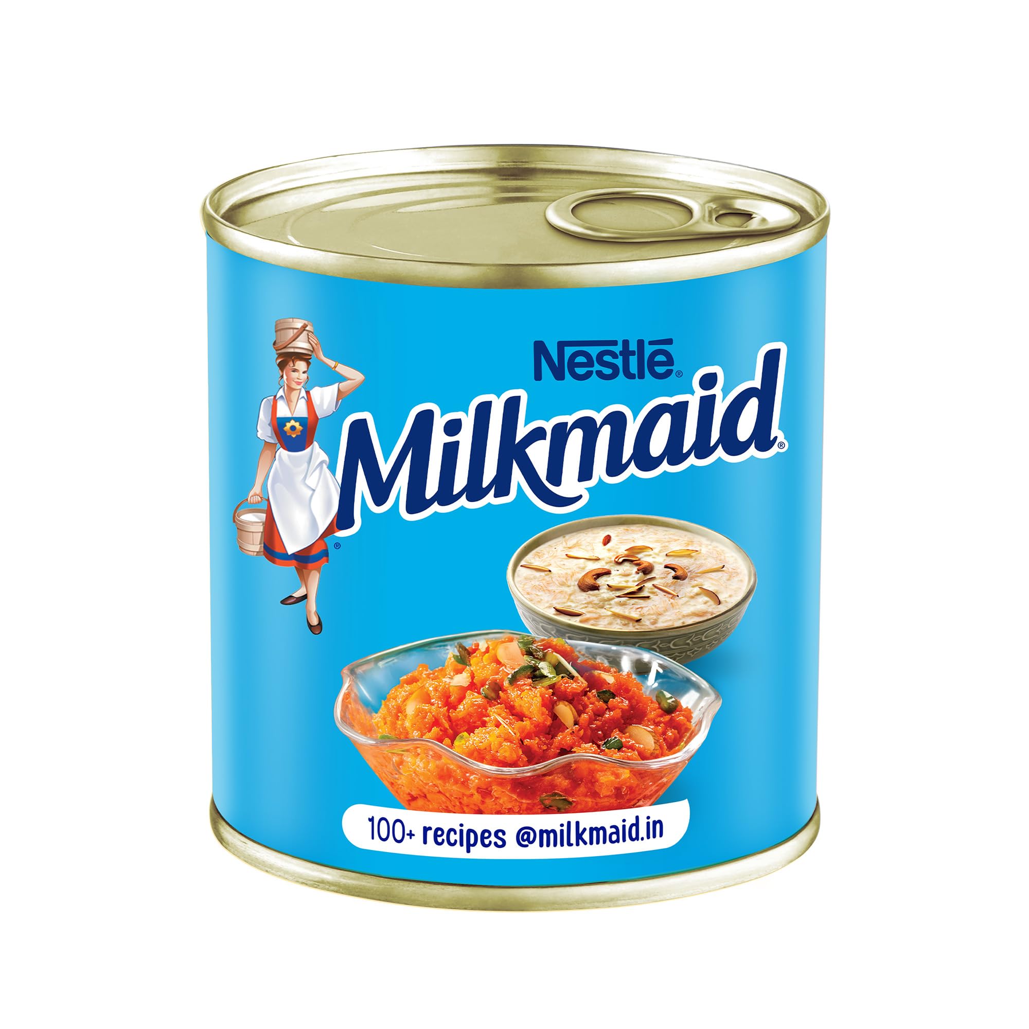 Milkmaid Nestle Partly Skimmed Sweetened Condensed Milk, 380g