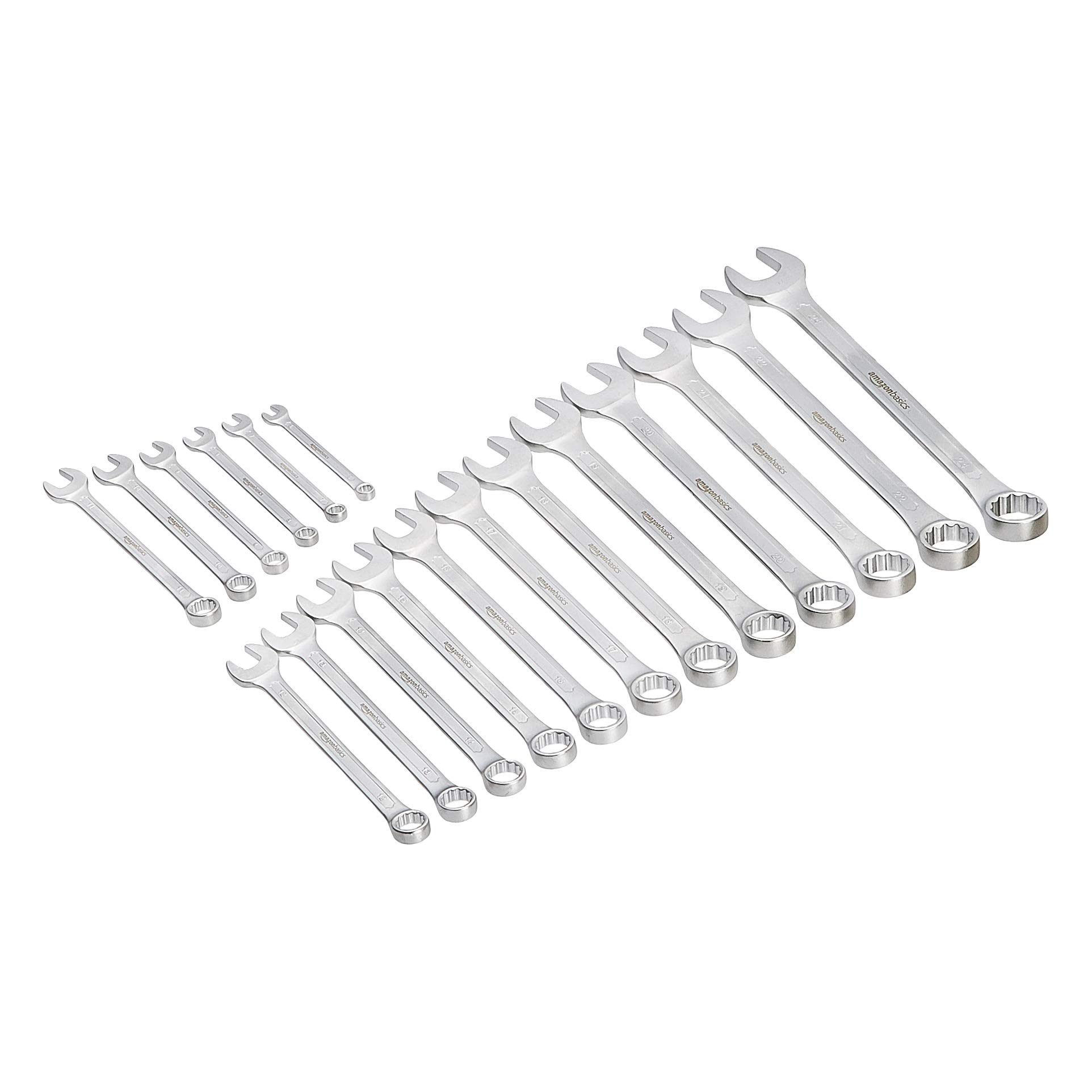 amazon basics Combination Wrench Set, 18 Pieces (B07W5PZFGS) Amazon Price History, Amazon Price Tracker