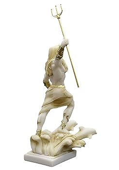 Amazon.co.jp: ポセイドン ギリシャ 海の神 ネプチューン像 彫刻